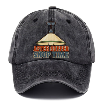 After Supper Shop Time Woodworking Classic Cap – Graphite