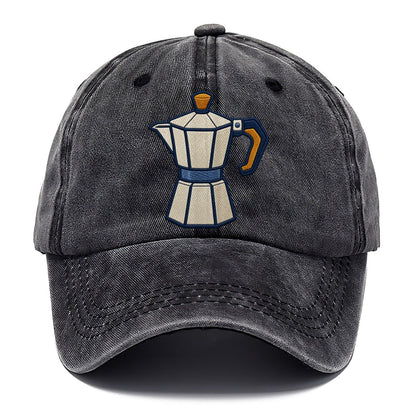 Moka Coffee Pot Tiny Solo Marks Classic Cap – Graphite