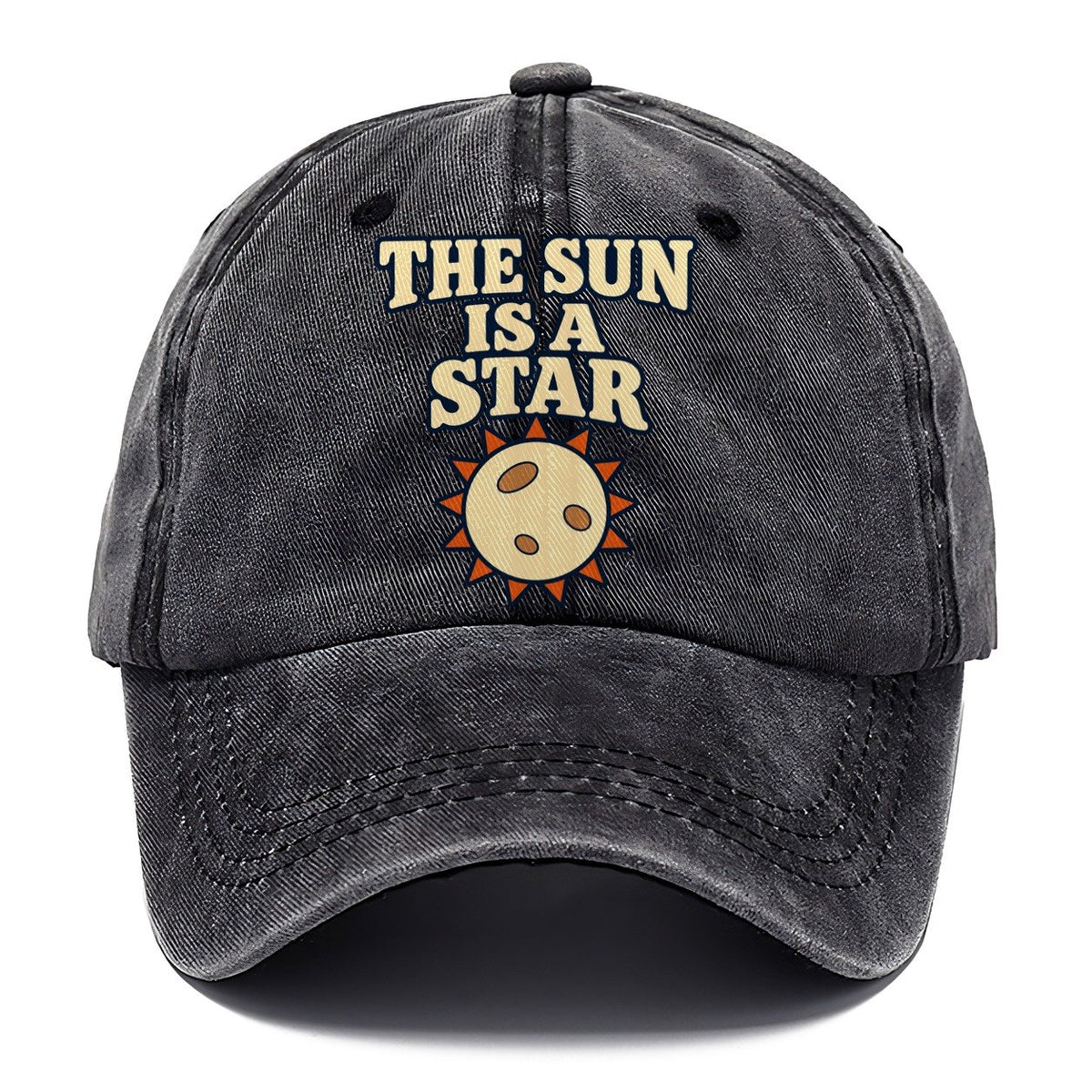 The Sun Is A Star Astronomy And Stargazing Classic Cap – Graphite