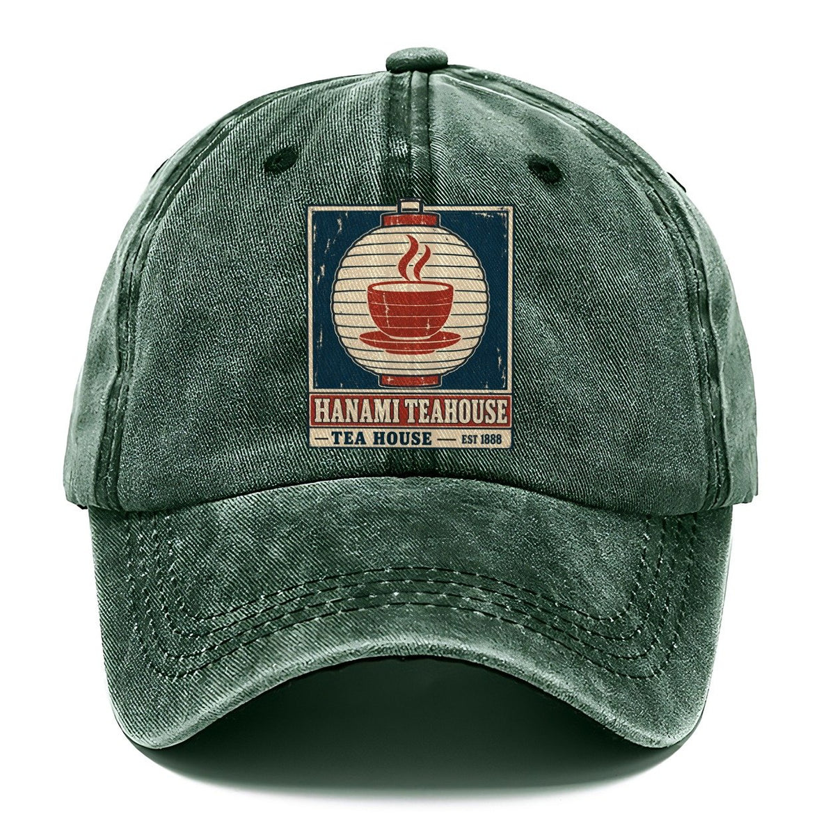 Hanami Tea House Noren Trade Co Classic Cap – Forest Mist