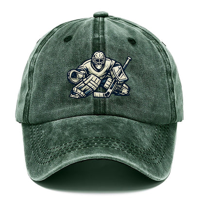 Hockey Goalie Right Hand Catch Classic Cap – Forest Mist