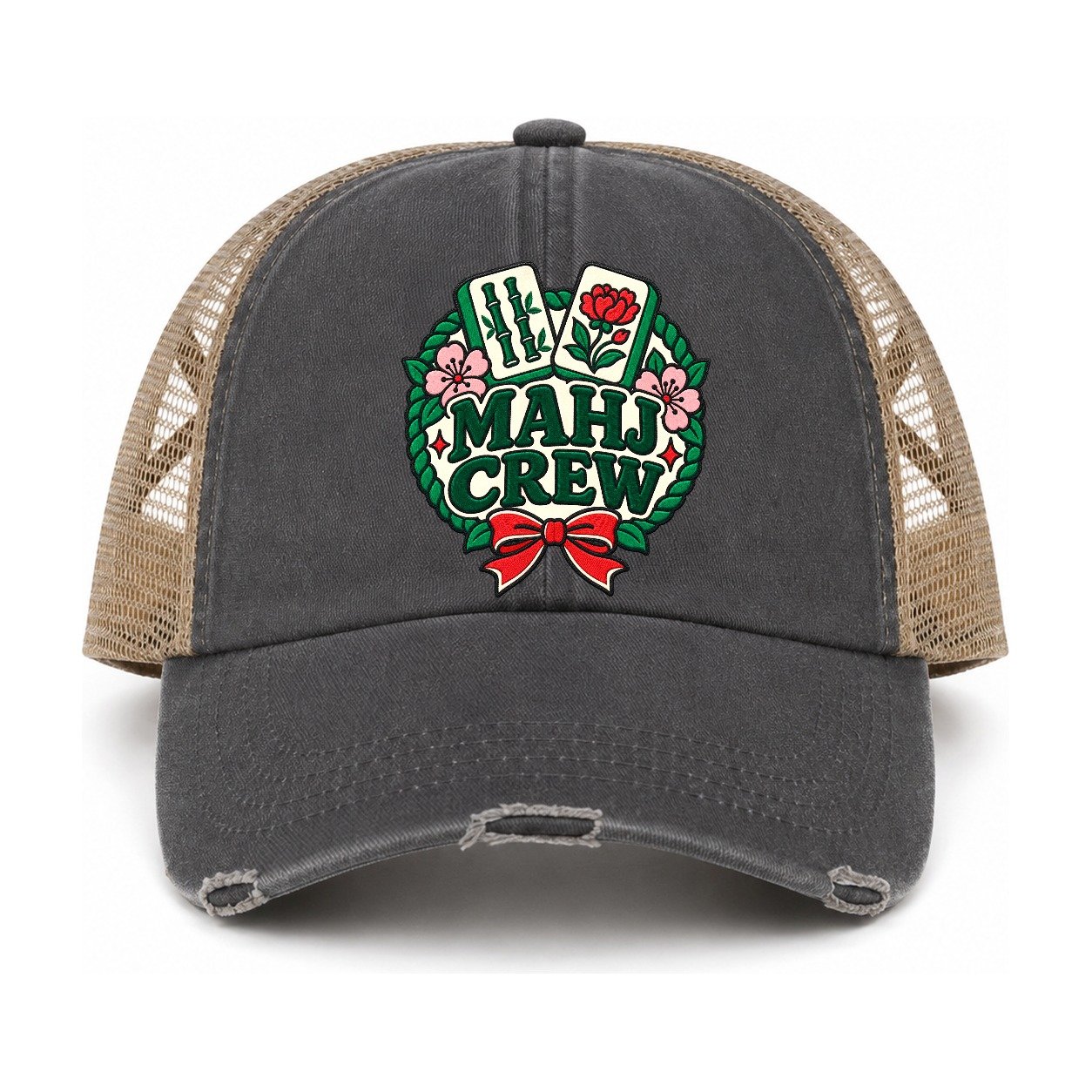 Charcoal-Khaki — front view