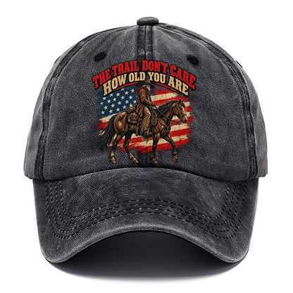 The Trail Don T Care How Old You Are Old Man Strong Classic Cap – Graphite