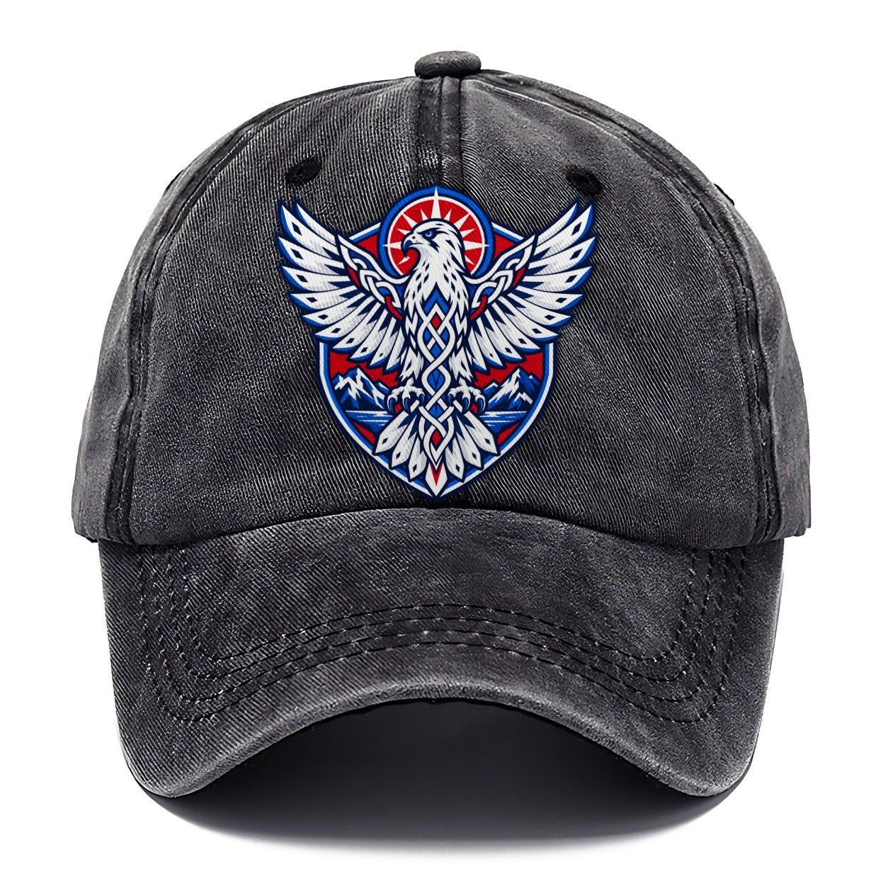 Iceland Minimal Emblem Country Logos Classic Cap – Graphite