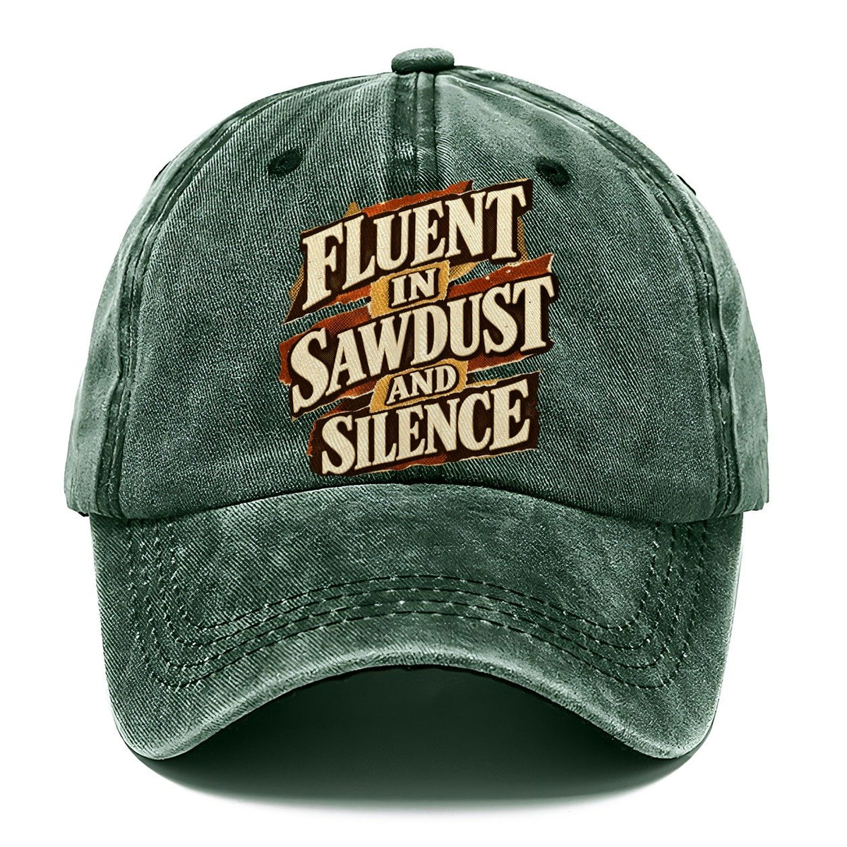 Fluent in Sawdust and Silence Kinetic Classic Cap – Forest Mist