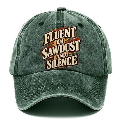 Fluent in Sawdust and Silence Kinetic Classic Cap – Forest Mist