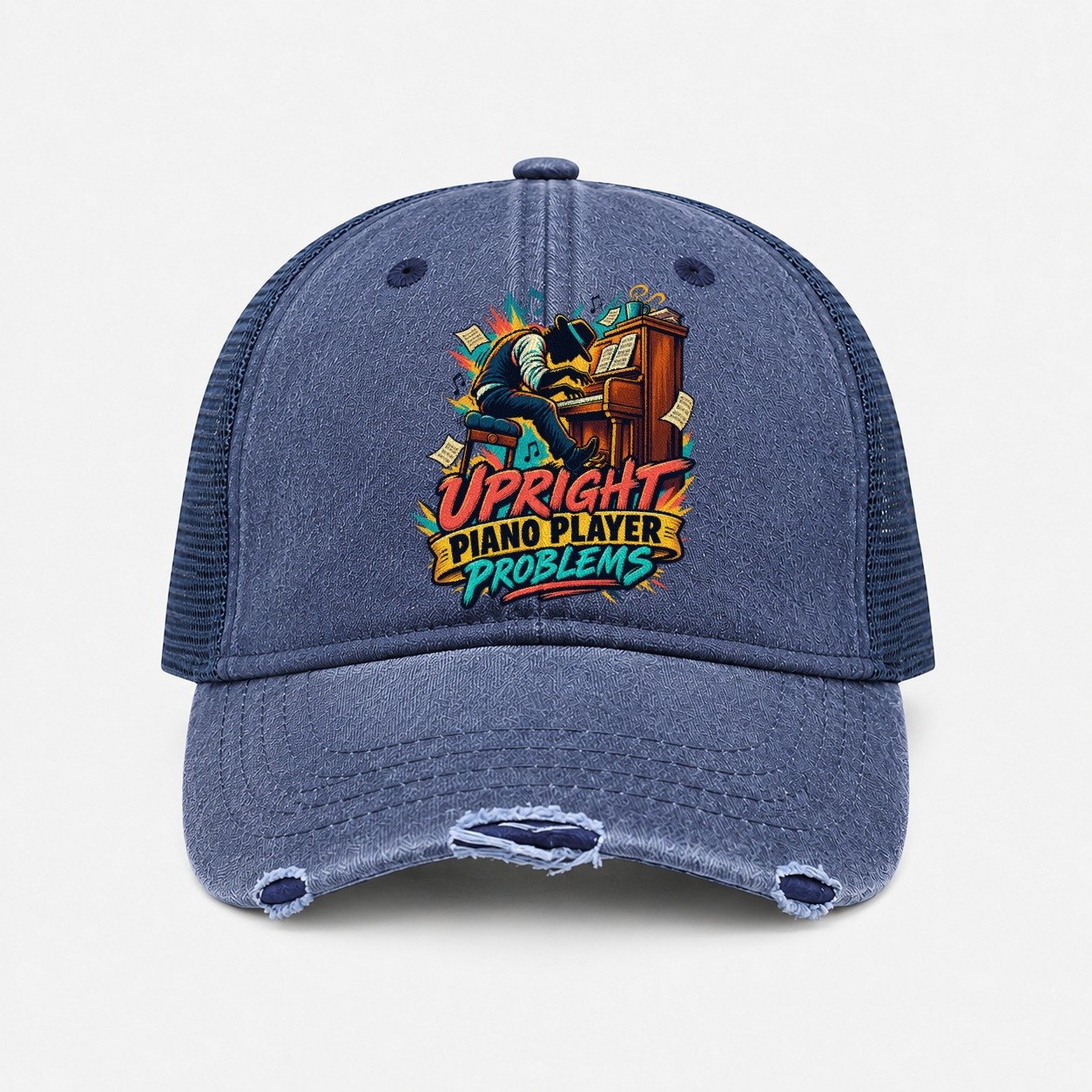 Navy — front view