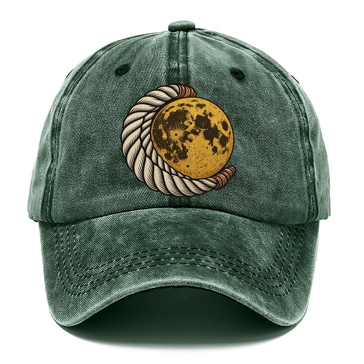 Lariat Moon Loop Sundown Familiars Classic Cap – Forest Mist