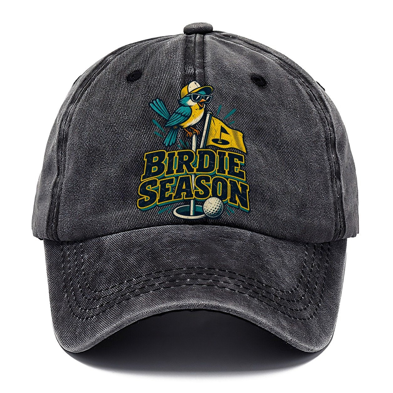 Birdie Season Golf Life Classic Cap – Graphite