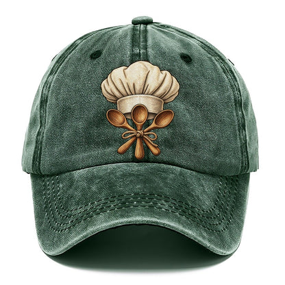 Chef Hat Wooden Spoons Fan Favorites Classic Cap – Forest Mist