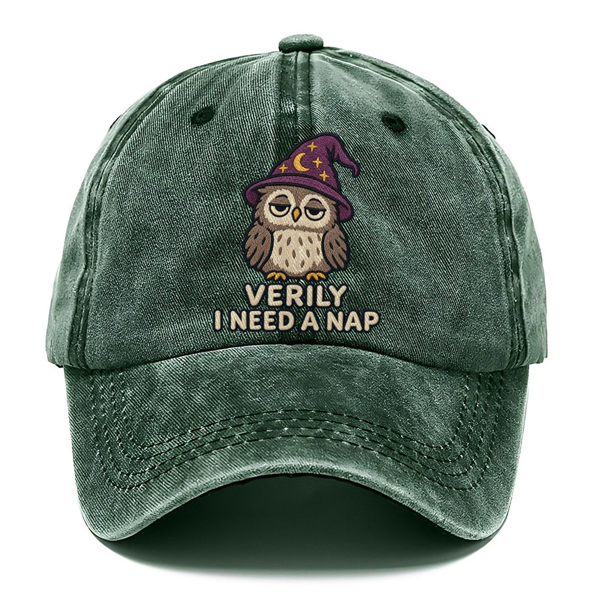 Owl Wizard Weary Court Classic Cap – Forest Mist