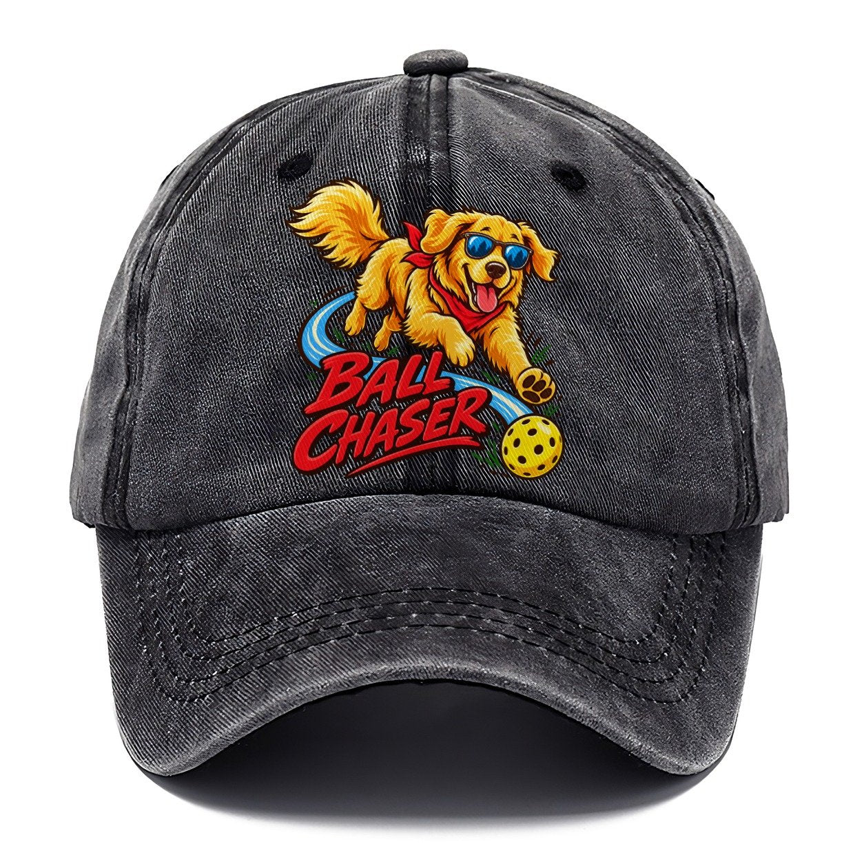 Ball Chaser Pickleball Life Classic Cap – Graphite