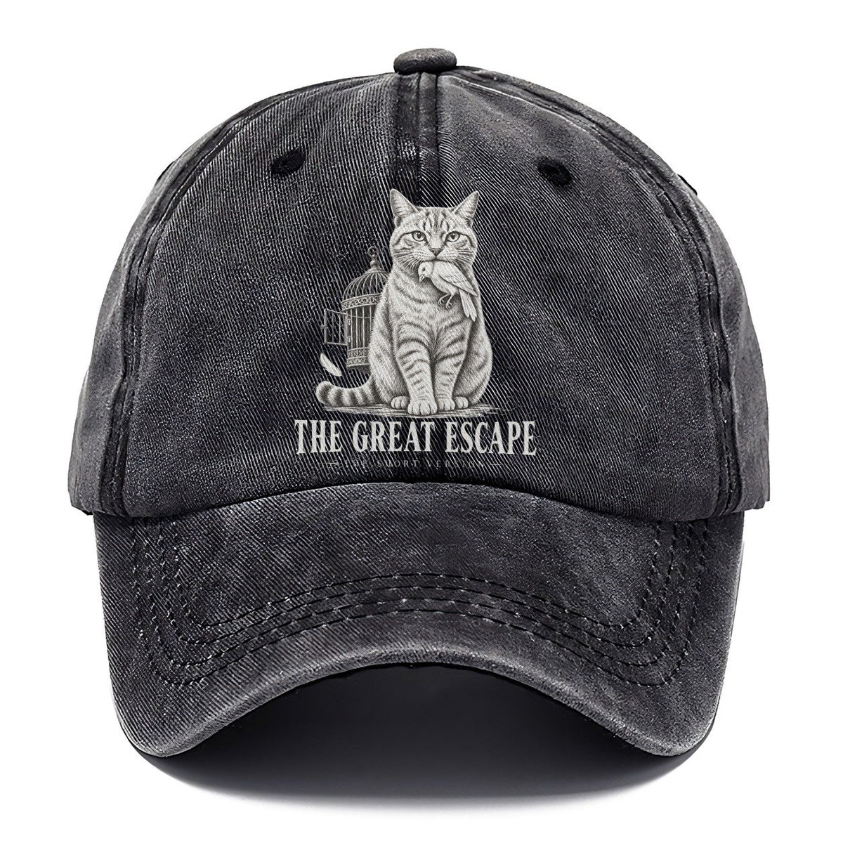 The Great Escape Short Version Cats Classic Cap – Graphite