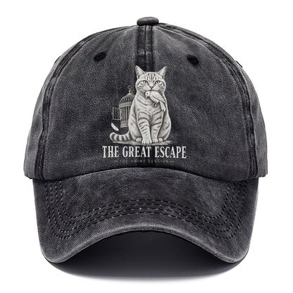The Great Escape Short Version Cats Classic Cap – Graphite