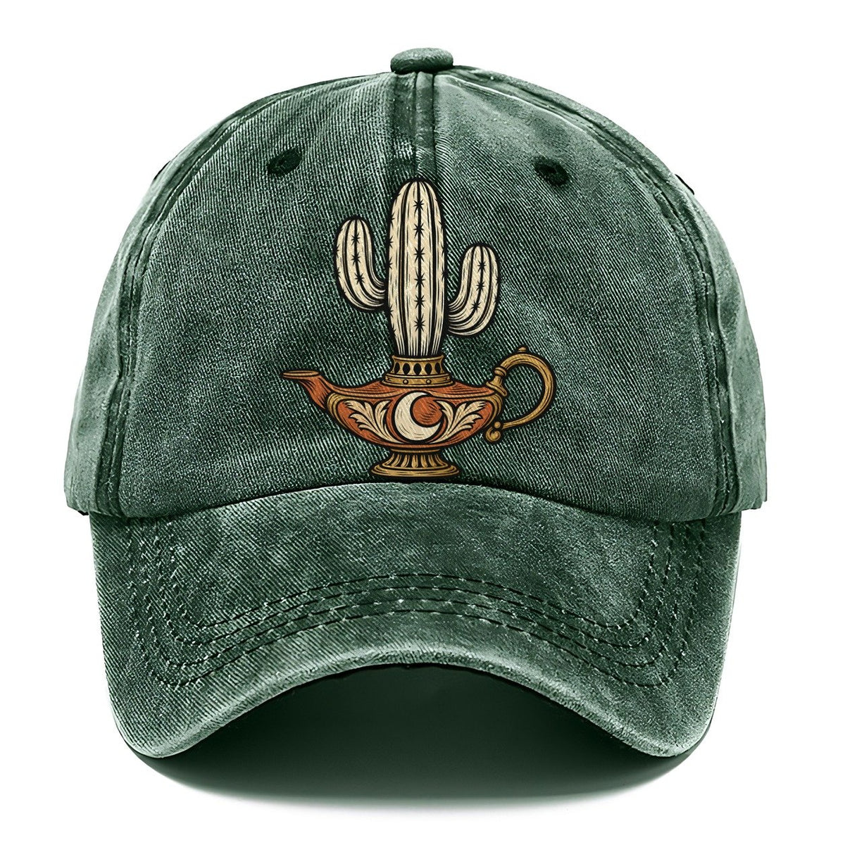 Cactus Night Lamp Sundown Familiars Classic Cap – Forest Mist