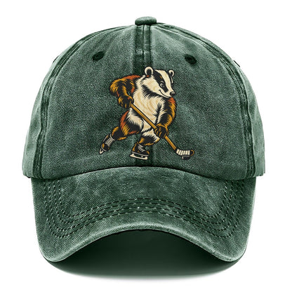 Badger Ice Skater Sundown Familiars Classic Cap – Forest Mist