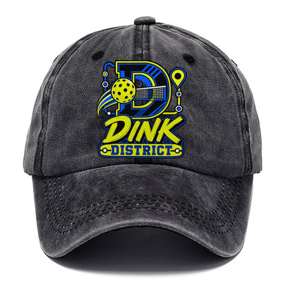 Dink District Pickleball Life Classic Cap – Graphite