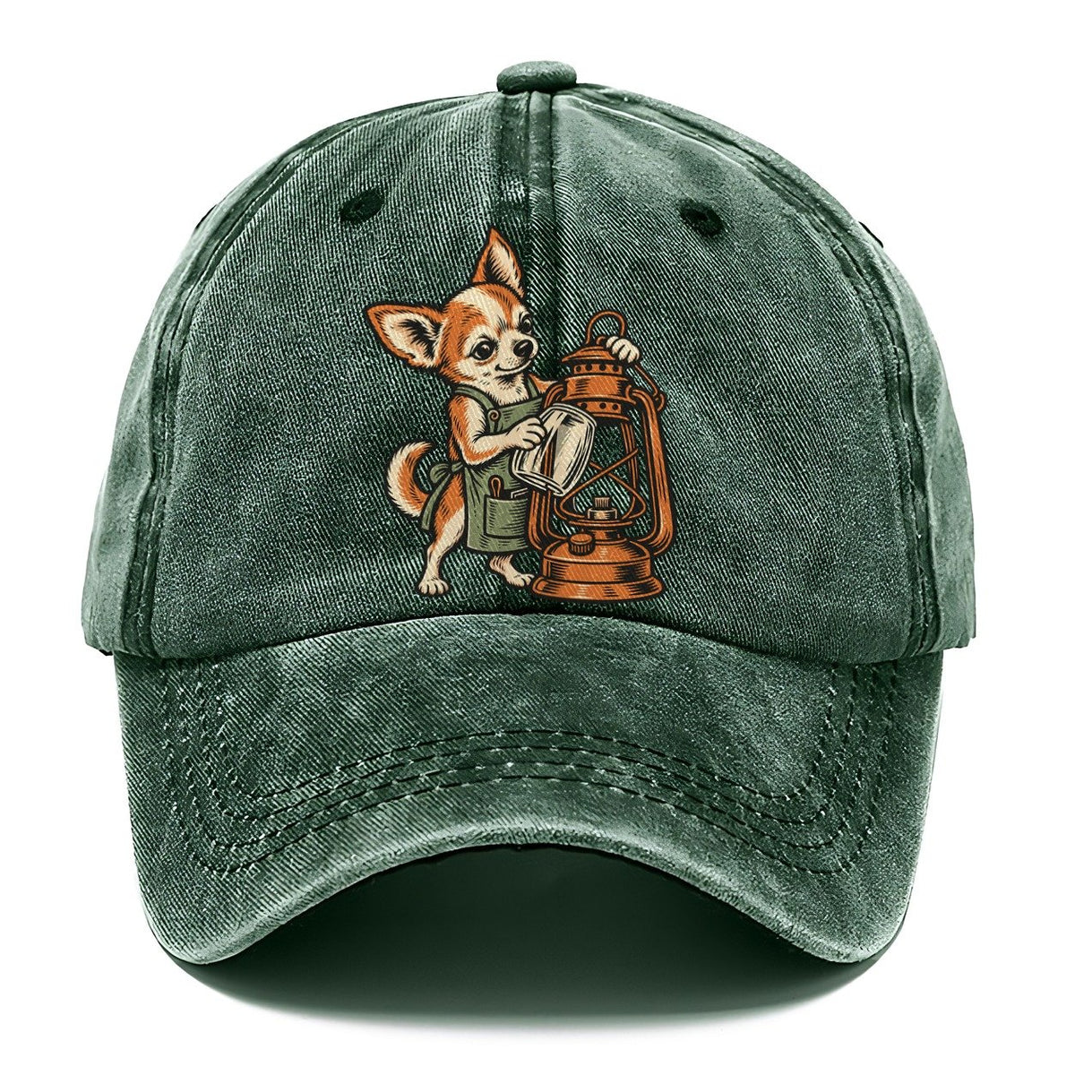 Chihuahua Lantern Mender Sundown Familiars Classic Cap – Forest Mist