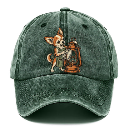 Chihuahua Lantern Mender Sundown Familiars Classic Cap – Forest Mist