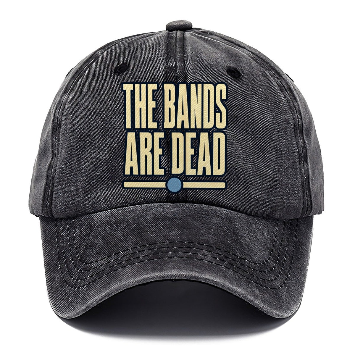 The Bands Are Dead Amateur Radio Classic Cap – Graphite