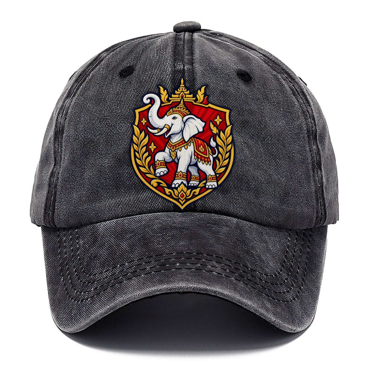 Thailand Heraldic Crest Country Logos Classic Cap – Graphite