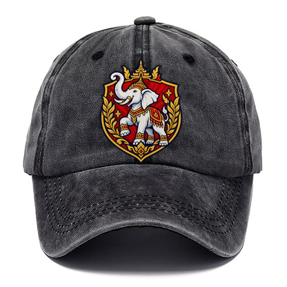 Thailand Heraldic Crest Country Logos Classic Cap – Graphite