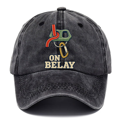 On Belay Rock Climbing Classic Cap – Graphite