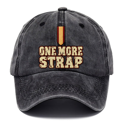 One More Strap Leathercraft Classic Cap – Graphite