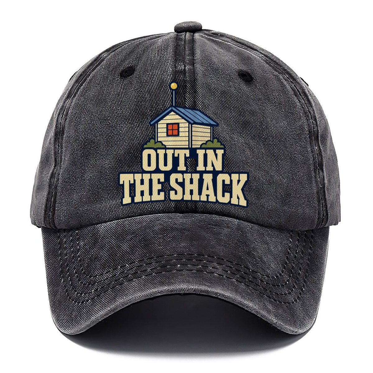 Out In The Shack Amateur Radio Classic Cap – Graphite