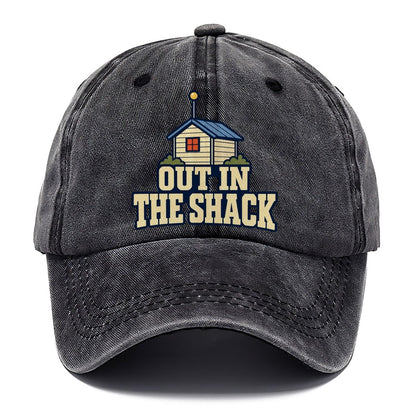 Out In The Shack Amateur Radio Classic Cap – Graphite