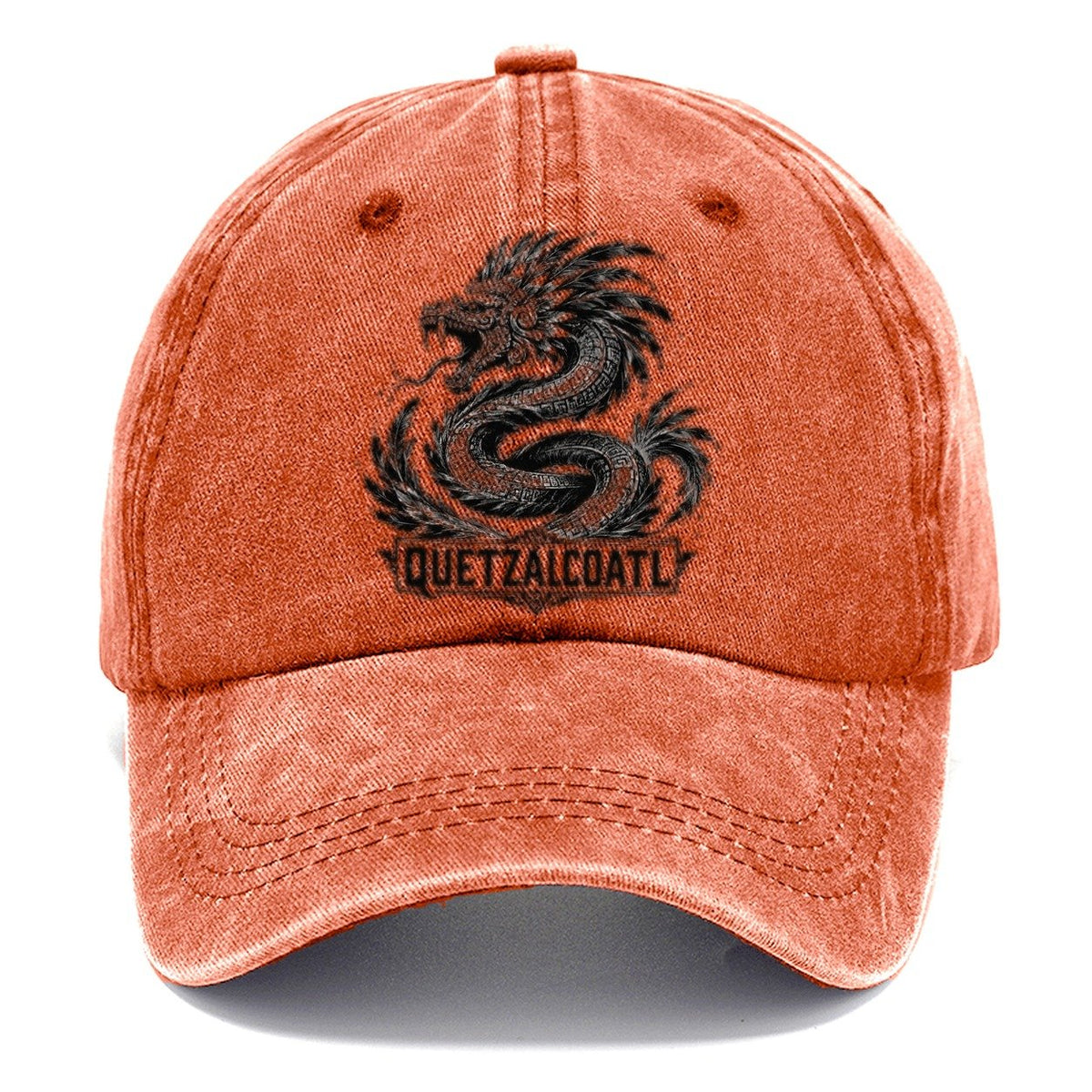 Quetzalcoatl Dark Markings Classic Cap – Terracotta Clay