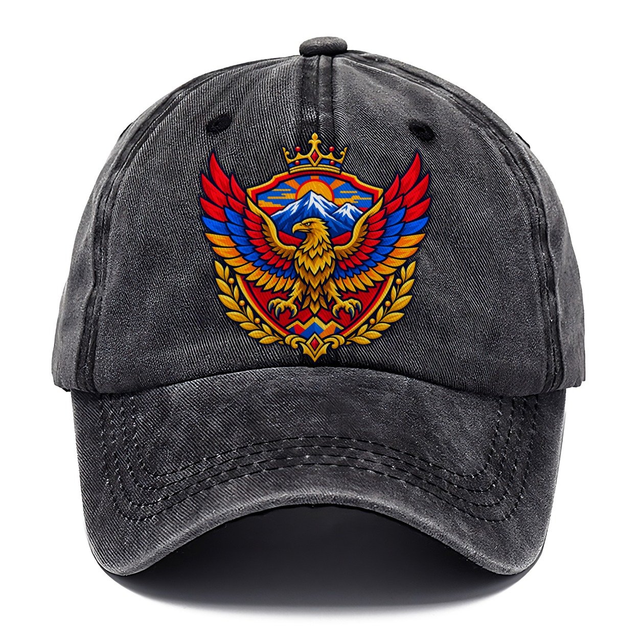 Armenia Heraldic Crest Country Logos Classic Cap – Graphite