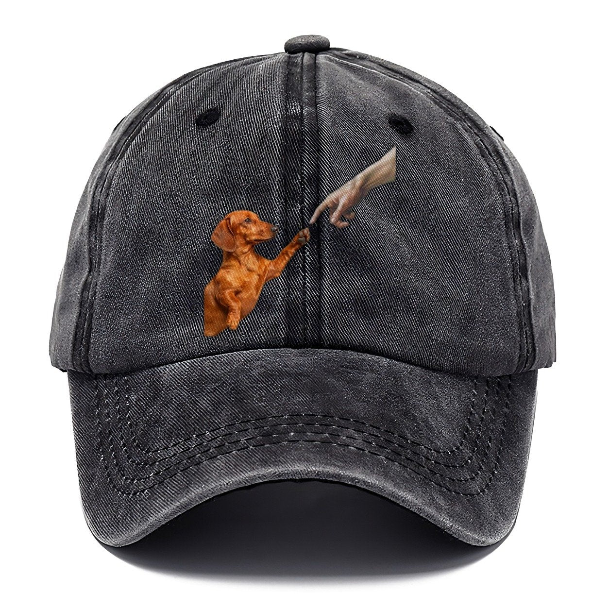 Divine Dachshund Classic Cap – Graphite
