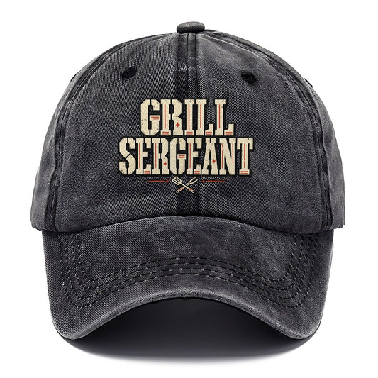 Grill Sergeant American Wit Classic Cap – Graphite