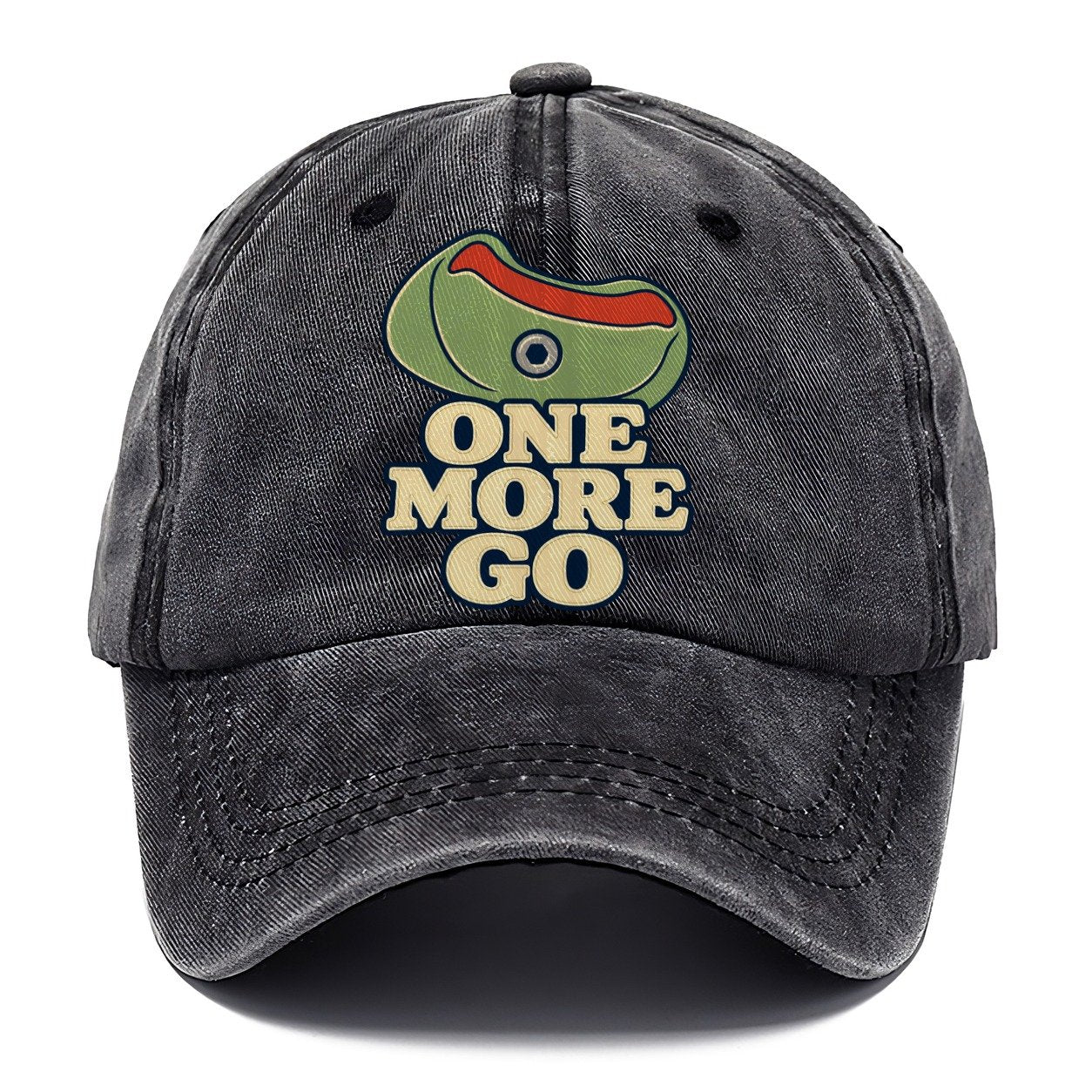 One More Go Rock Climbing Classic Cap – Graphite