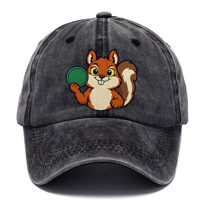Course Squirrel Disc Golf Classic Cap – Graphite