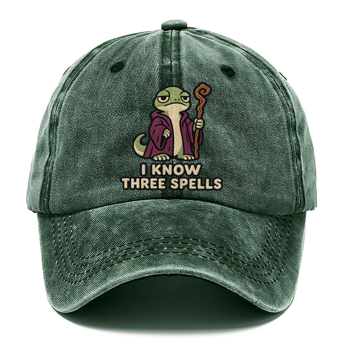 Lizard Mage Weary Court Classic Cap – Forest Mist