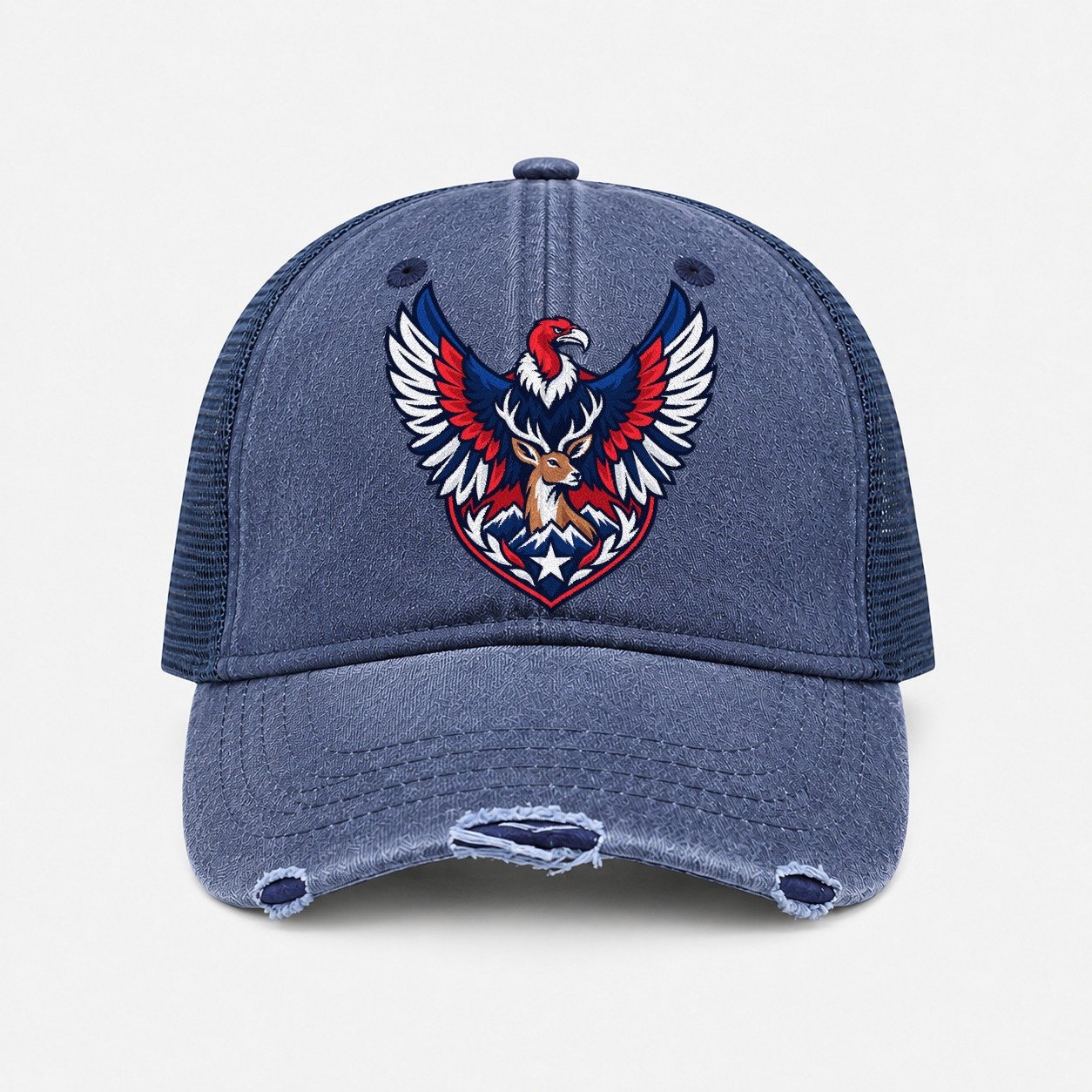 Navy — front view