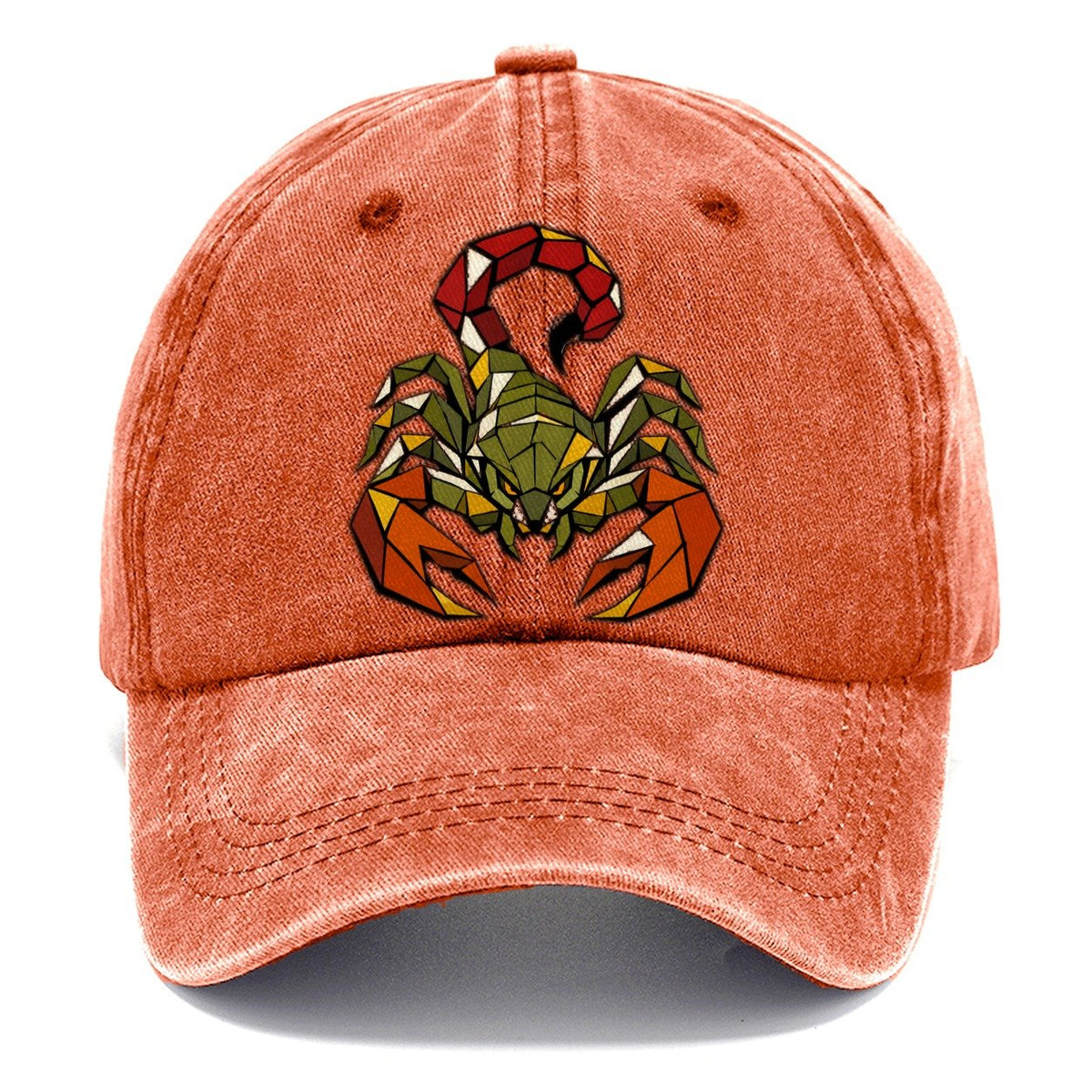 Scorpion Raised Tail Classic Cap – Terracotta Clay