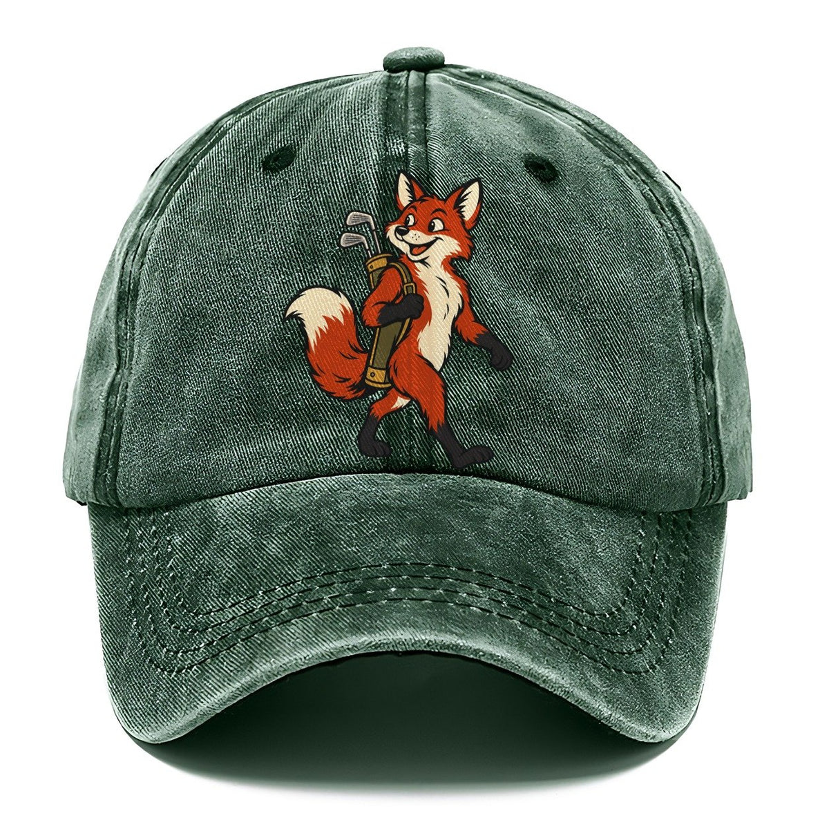 Fox Golf Caddy Sundown Familiars Classic Cap – Forest Mist