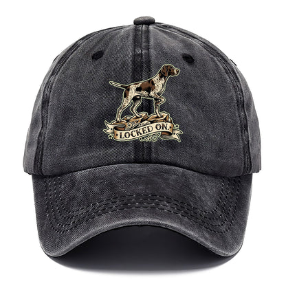 Locked On Dog Classic Cap – Graphite
