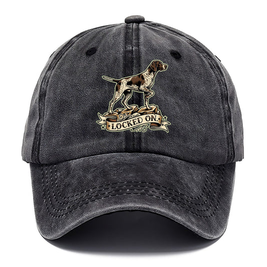 Locked On Dog Classic Cap – Graphite