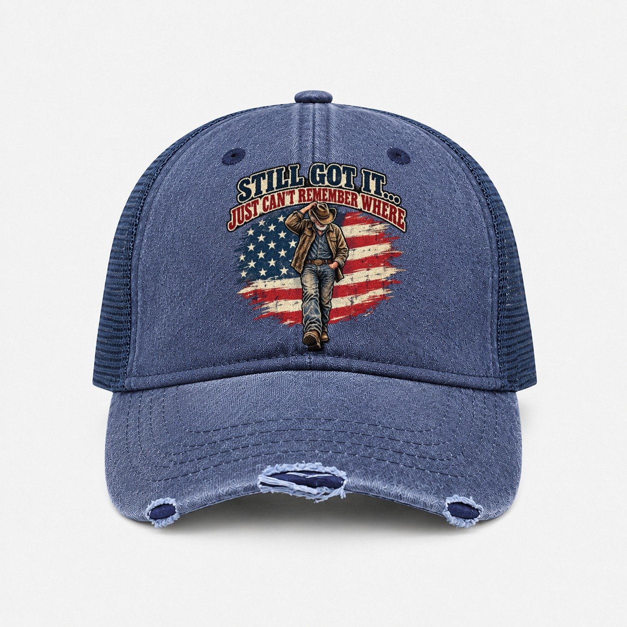 Navy — front view