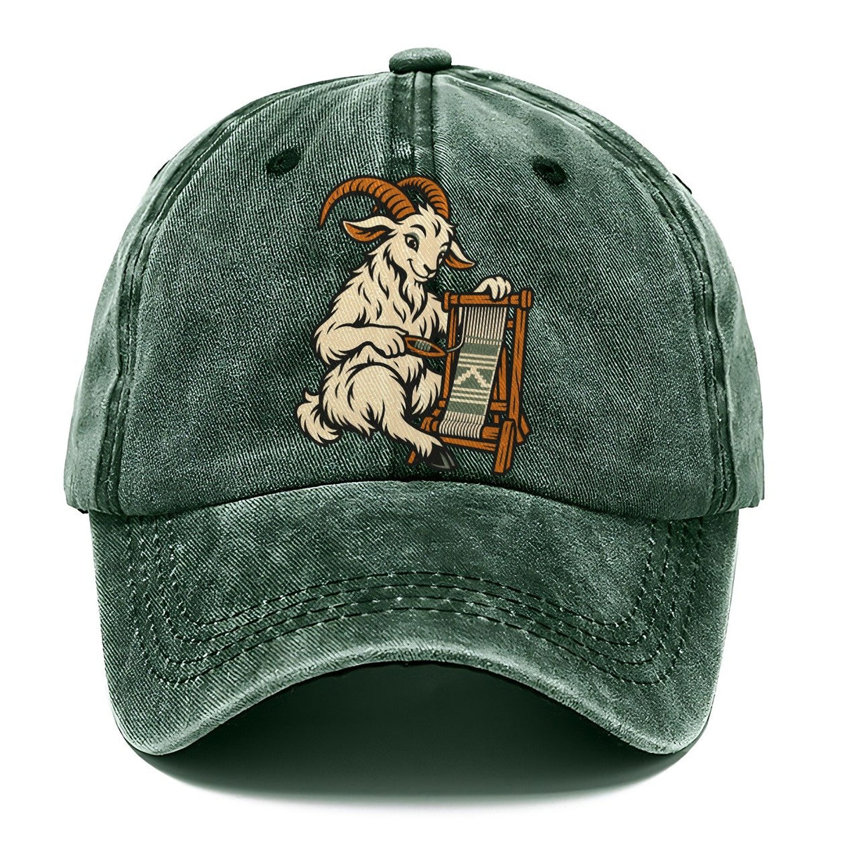 Goat Weaver Sundown Familiars Classic Cap – Forest Mist