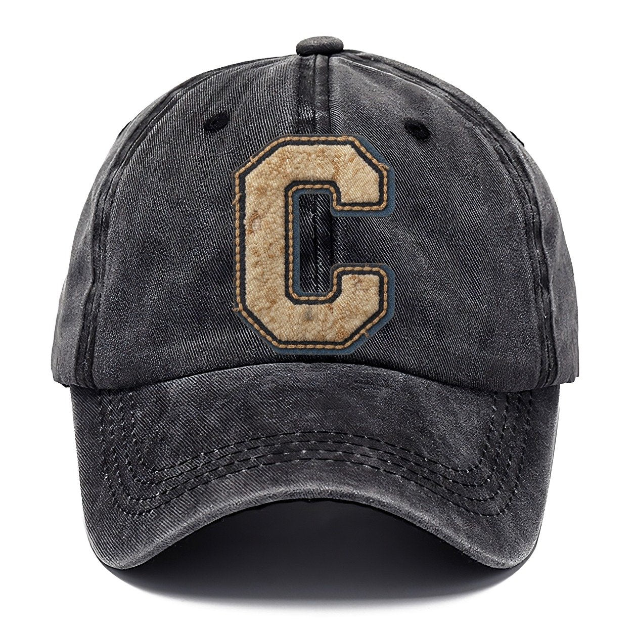 Varsity Chenille C Monogram Classic Cap – Graphite
