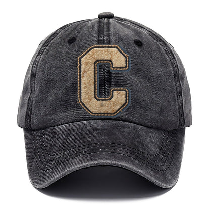 Varsity Chenille C Monogram Classic Cap – Graphite