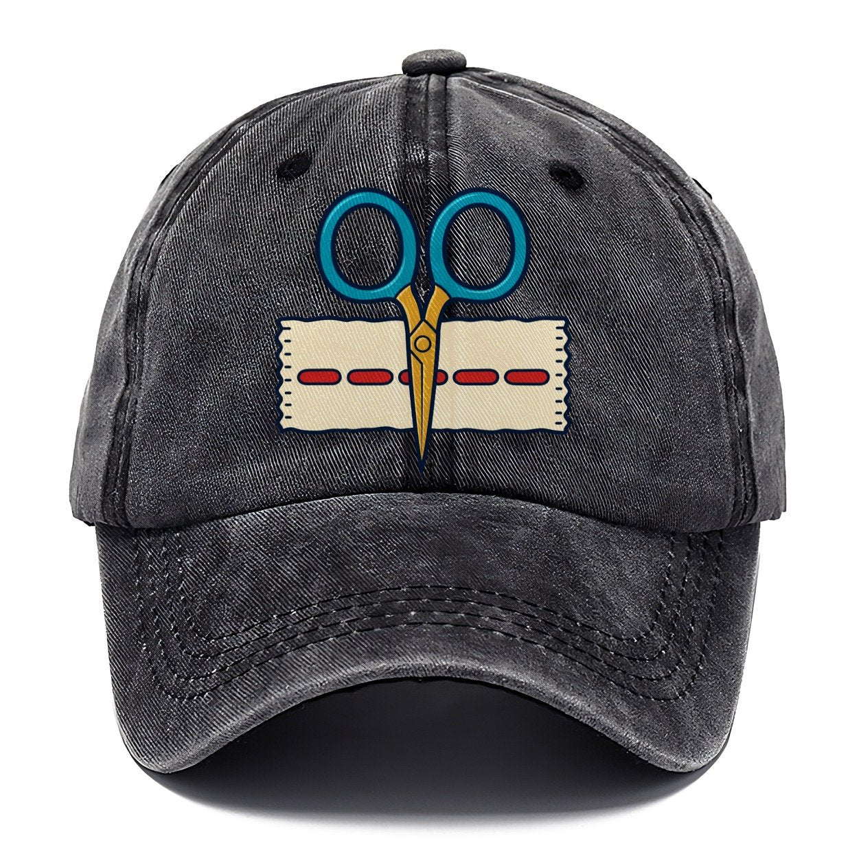 Scissors Study And Needlework Classic Cap – Graphite