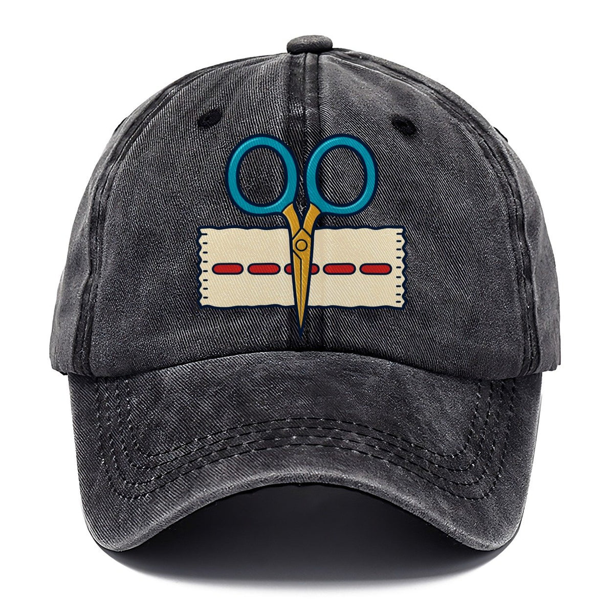 Scissors Study And Needlework Classic Cap – Graphite