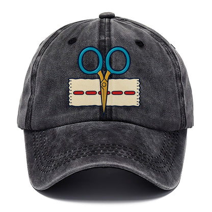 Scissors Study And Needlework Classic Cap – Graphite