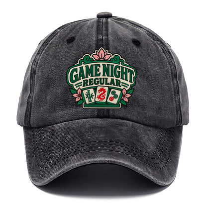 Game Night Regular Mahjong Game Night Classic Cap – Graphite